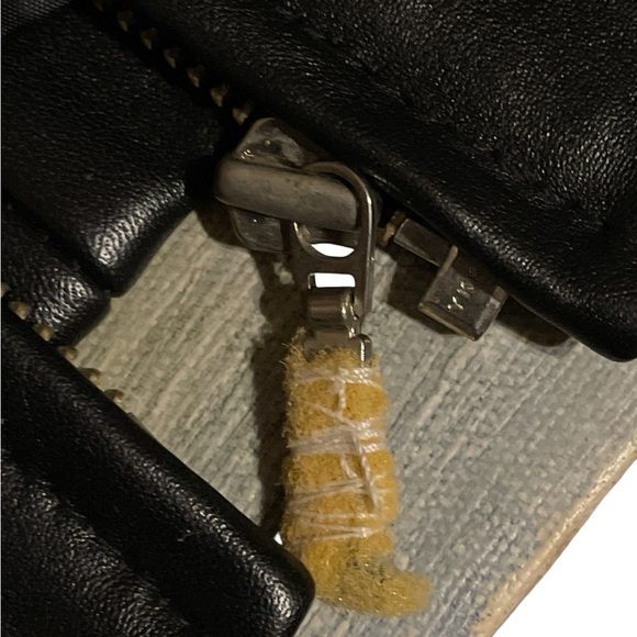 Vintage Casual Corner Black leather vest. size l. 1980’s-90 - Picture 9 of 12